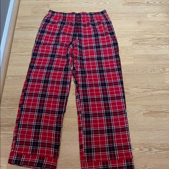 New Directions Red Plaid Holiday Pajamas Medium - Picture 5 of 6